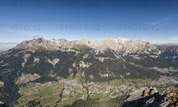 View from the top of the Cima Dodici