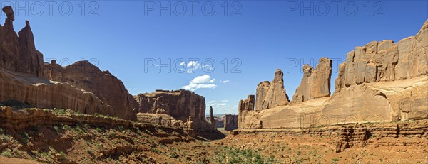 Rock formations of Park Avenue