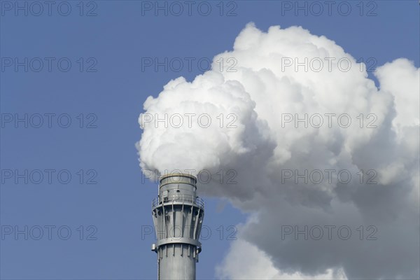Smoking factory chimney