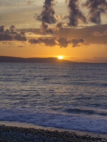 Sunset at the beach