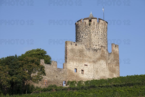 Castle ruins Sentier du Chateau