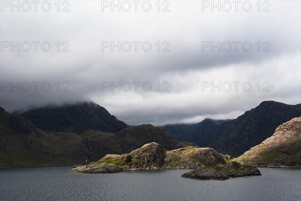 Loch nan Leachd and the Cuillin Hills behind
