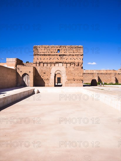Historic ruins of Palais el-Badi