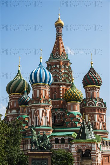 St. Basil´s cathedral on the red square