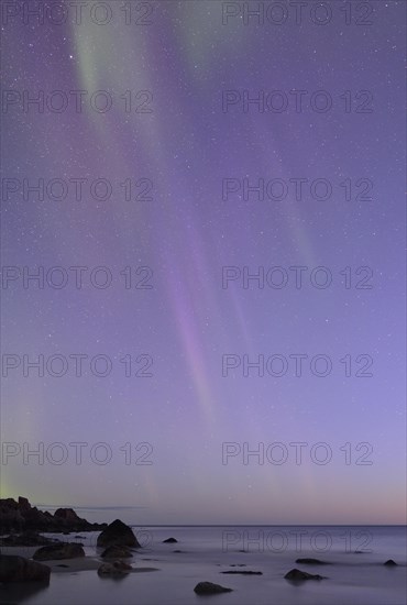 Northern Lights on Utakleiv Beach