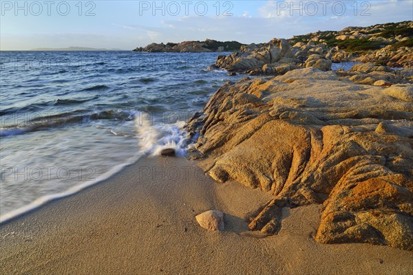 Beach and rocky coastline