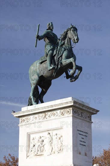 Equestrian statue of Philip IV.