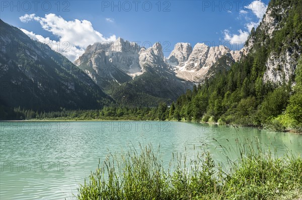 Durrensee lake in Hohlensteintal valley or Val di Landro