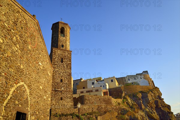 Sant'Antonio Abate Cathedral in the evening light