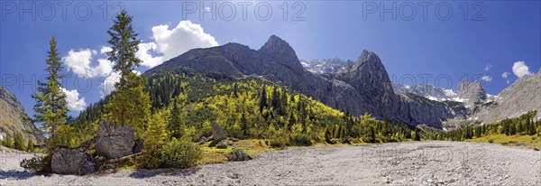 Panorama of the Hollental valley