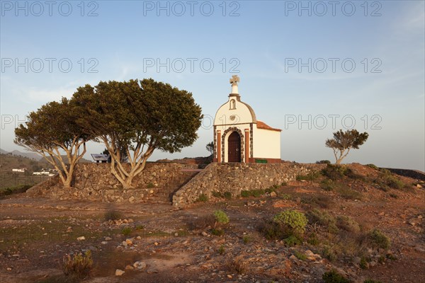 Ermita de San Isidro chapel on mount Roque Calvario