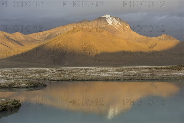 Mountains in the evening light