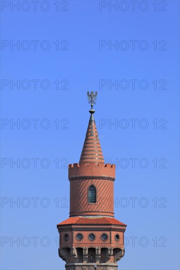 Tower of Oberbaumbrucke bridge