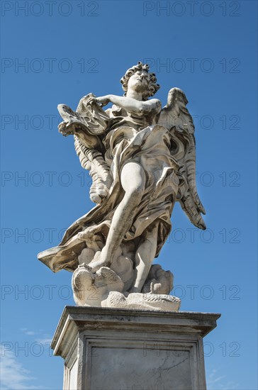 Angel statue on the Ponte Sant'Angelo