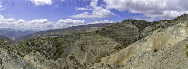 Amiantos Mine was the largest opencast mine in europe for chrysotile or white asbestos