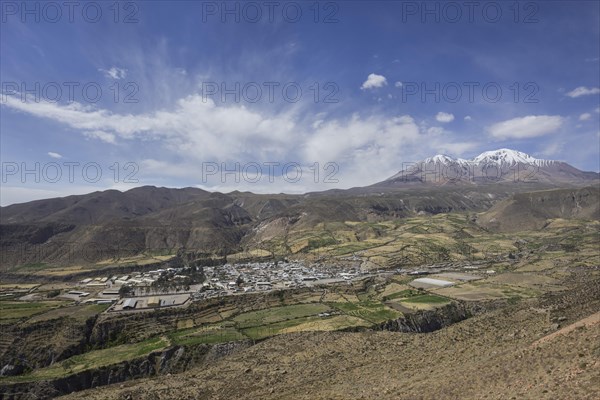 View of the village of Putre