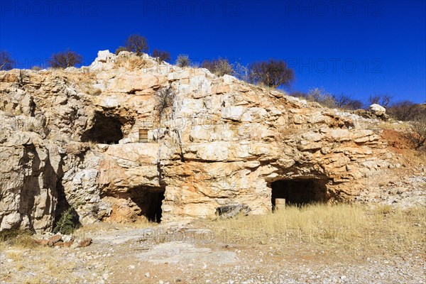 Abandoned copper ore mine