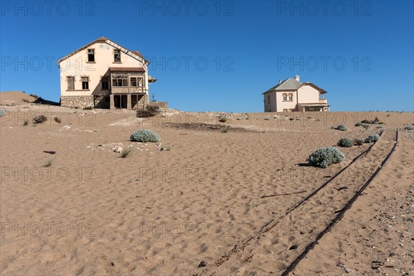 Old houses in the former diamond town