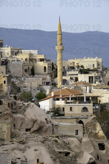 Cityscape with tufa formations