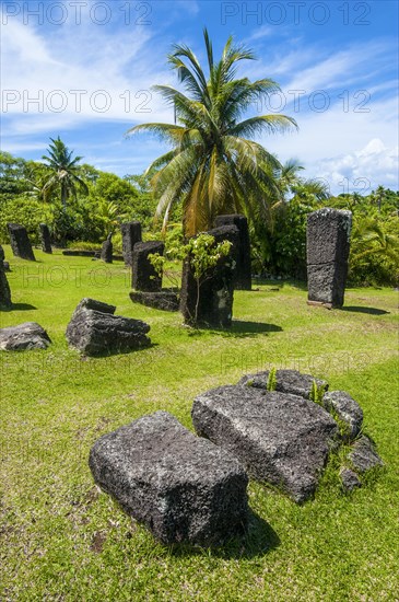 Badrulchau basalt monoliths