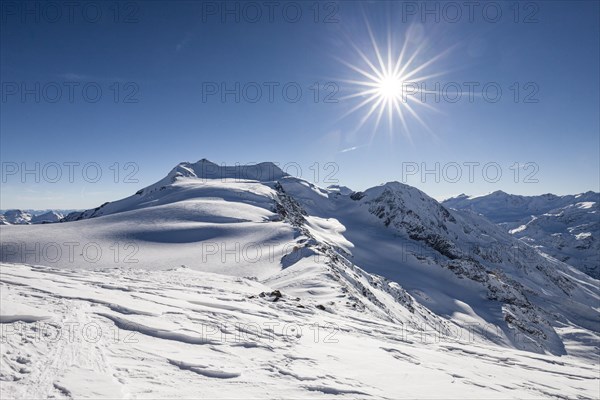 View from the summit of Mt Suldenspitze