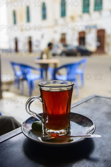 Fresh tea in restaurant