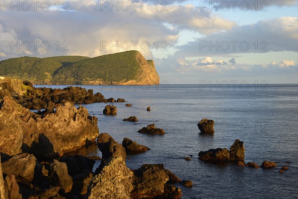 View of Monte Brasil from Sao Mateus de Calheta