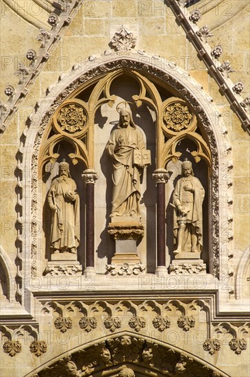 Neo-Gothic statues of Zagreb Cathedral