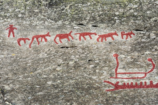 Rock engraving