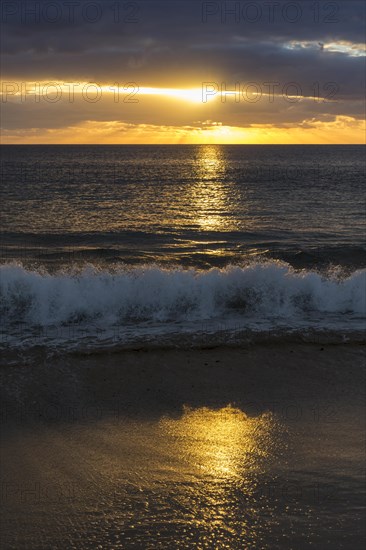 Sunset at the Papagayo beaches