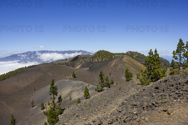 Views of volcanoes