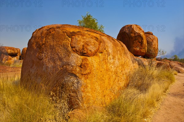 Granite boulders in the Devil's Marbles Conservation Reserve