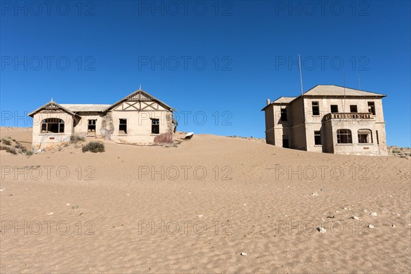 Old houses in the former diamond town