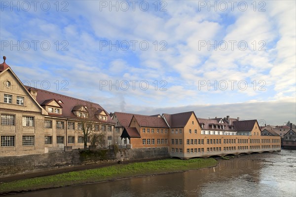 Industriemuseum forward industrial museum on the Pegnitz river