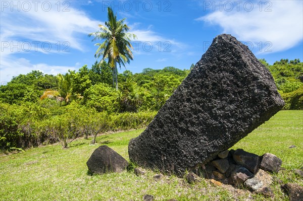 Badrulchau basalt monolith