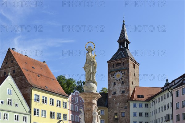 Marienbrunnen or Mary's Fountain