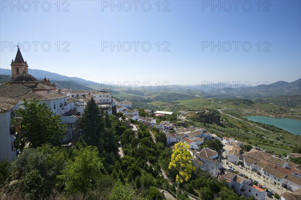 Townscape and Zahara-El Gastor Reservoir