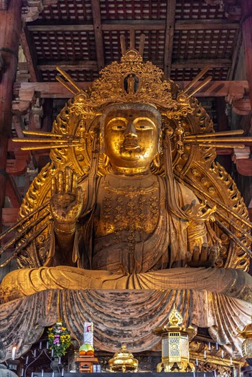 Nyoirin-kannon Statue in Todaiji Temple