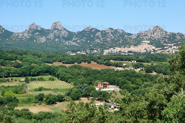 Rugged mountain range