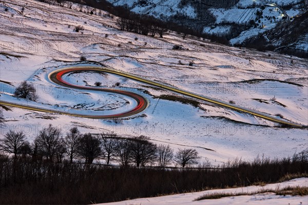 SP 15 road in winter