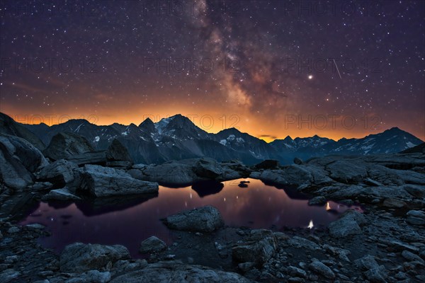 Starry sky with Milky Way