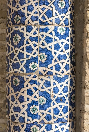 Tilework at Allakuli Khan Madrasah
