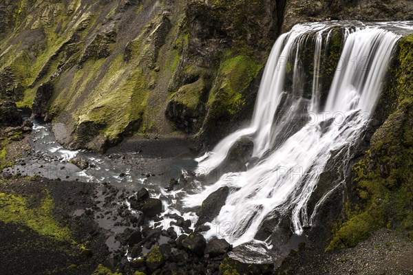 Fagrifoss waterfall