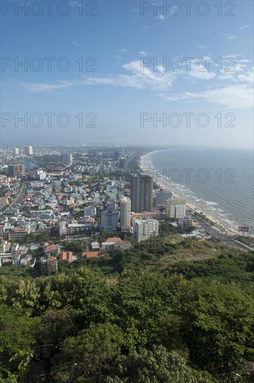 Overlooking the city