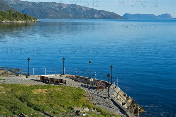 On the banks of the Sognefjord in Brekke