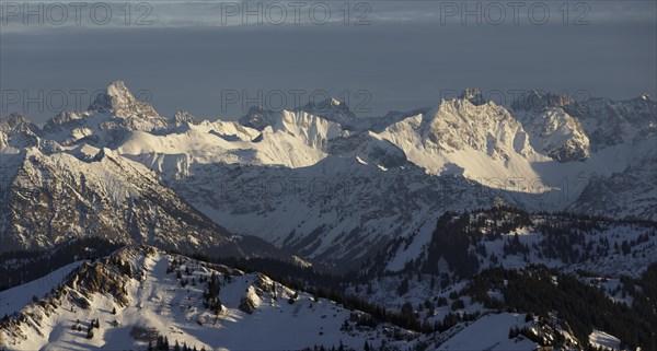 View of Mt Hochvogel