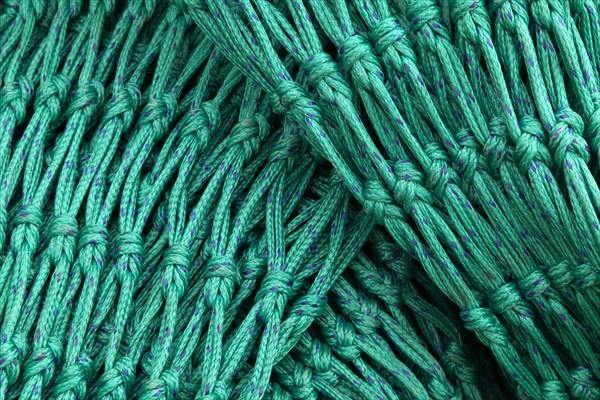 Fishing nets in the harbor of Husavik