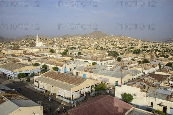 Overlooking the town of Keren in the highlands