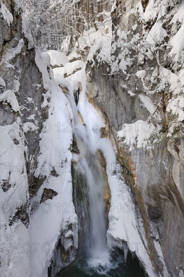 Tatzelwurm waterfall