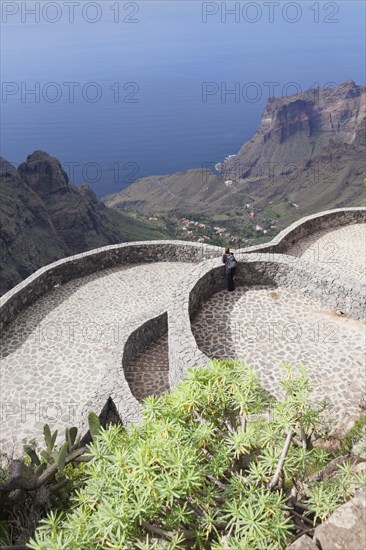 View from the Mirador de Santo into the valley of Tagaluche